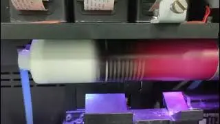 How Cosmetic Tubes Are Printed UV Rotary Printer
