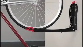 Tutorial Fahrrad-Wandhalter - Fahrradwandhalterung - drehbar und klappbar von Powerplustools