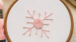 ⭐ “Lucknowi Style Embroidery | Simple & Stylish Hand Embroidery Pattern
