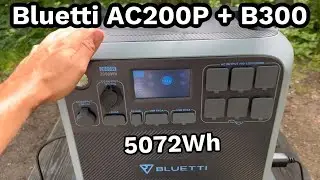 The Ultimate Setup! Bluetti AC200P and B300 Portable Power Station / Solar Generator Review