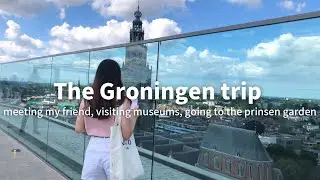 オランダの北部の街“Groningen”に行ってきました♪|美術館巡り、カフェ巡り| オランダで初めてのボート♡ ［ENG sub］