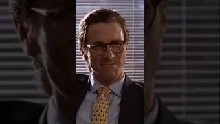 Christian Bale's Iconic Performance in American Psycho | Patrick Bateman #shorts #interview
