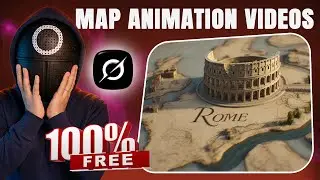 The #1 FREE AI Method to Create Cinematic Map Zoom Animation Videos Like a Pro