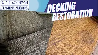Can I Rescue This Decking? - Pressure Washing Restoration