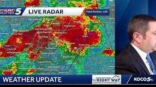 WATCH LIVE: Tracking Severe Storms and Flooding Central and Northern OK (Saturday June 12, 2025)