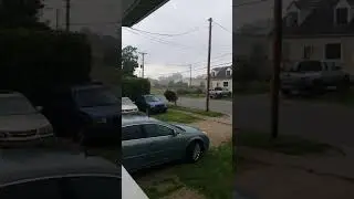 Remnants of tropical storm Barry