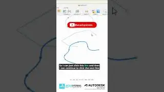 Моделирование поверхностей в Autodesk Fusion 360: выдавливание/вращение с помощью линий (часть 4)