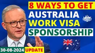 Australia Visa Sponsorship: 8 Ways to Find Employers | Australia Sponsored Work Visa