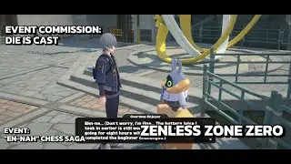 [Zenless Zone Zero Event Commission] Die Is Cast: Chat With Overtime-Enjoyer