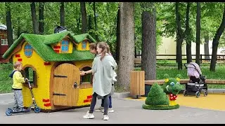 #Детский #парк #Фили в #Москве на месте #старинной #усадьбы #Нарышкиных
