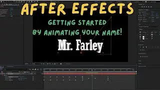 Getting Started With Adobe After Effects by Animating Your Name