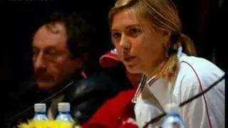 Fed Cup 2008: Maria Sharapova Interview