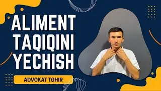 ALIMENTNI BORLAR CHETGA CHIQA OLADIMI? ALIMENT TAQIQINI YECHISH CHETGA CHIQISH UCHUN TAQIQNI YECHISH