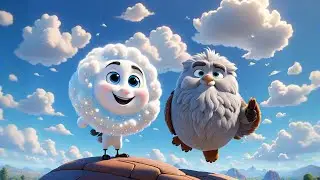 Little Cloud Adventure | Sky Journey Song for Kids | Preschool Learning Rhyme