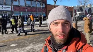 Crowds gather amid anger at fatal shooting of Minneapolis man in ICE crackdown