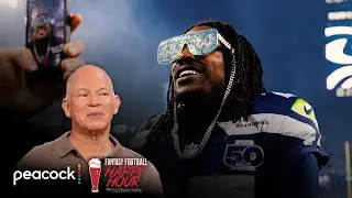 What is the concern for Seahawks defense in Super Bowl? | Fantasy Football Happy Hour | NFL on NBC
