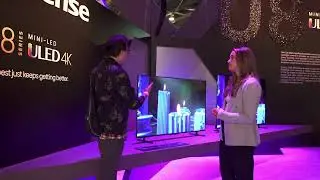 Hisense представляет новейшие телевизоры и проекторы 2023 года на выставке CES 2023