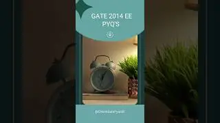 Quick GATE 2014 1M Problem Solved! Electrical Engineering🖋️📑 #pyq  #gateprep #electricalengineering