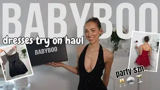 Примерка BABYBOO 🥂🪩🍸 | платья для торжеств, наряды на день рождения, наряды для вечеринок, на рож...