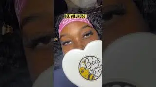 VOLUME LASH EXTENSIONS | LASH TECH LIFE | BEES BEEAUTY BAR LLC #lashgang #lashbusiness #lashes