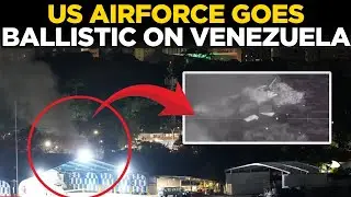 US Attacks Caracas LIVE | Trump&rsquo;s Air Force CUTS Transponders, STRIKES Venezuelan Army Bases
