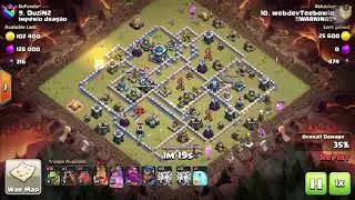Easy 2 stars TH12 vs TH13 (FarmersUnited)