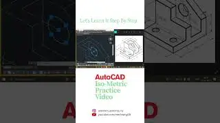 🧊 Turning flat drawings into 3D illusions &mdash; that&rsquo;s the power of isometric practice!Full Video #CAD