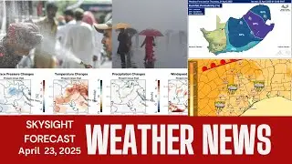 Global Weather Update | South American Storms, US Flash Floods, India-Pak Heatwave &ndash; April 23, 2025