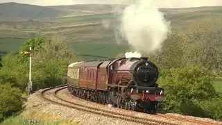 UK - 6201 heads S&C Steam Special, Liverpool to Carlisle, 27/5/2021