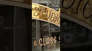 GLASS GILDING STUDIO gold leaf gilded mirror