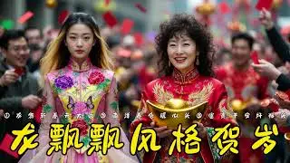 1.龙飘飘风格贺岁专辑.🎵 贺岁三部曲：1. 《龙舞新春开大运》2. 《南洋春色暖心头》3. 《富贵平安好兆头》