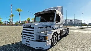Scania 113 H Top Line no mapa Brasileiro volante g29