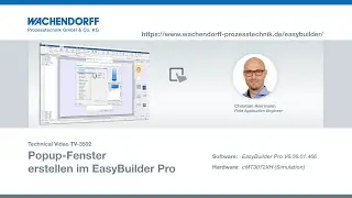 Tutorial: EasyBuilder Pro - Popup Fenster (Technical Video TV 3502 deutsch)