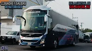Llegadas y Salidas #63 en la Central de Autobuses de San Juan del Rio | Johnillo