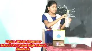 water dispenser | Science project in odia |
