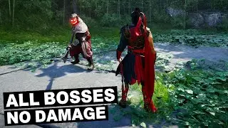 Burning Sword Death Sun Demo - All Bosses (No Damage)