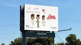 Students' Artwork Shines on Citywide Billboards