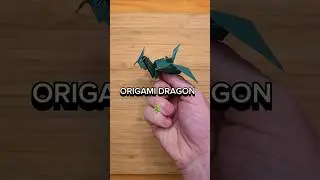 EASIEST Origami Dragon | Paper dragon | Paper Craft How to Train your Dragon #httyd