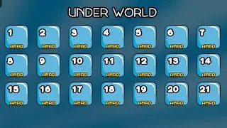 Bouncy Ball under world 1~21 hard