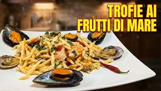 Questo Piatto di Pesce Ti Lascerà Senza Fiato | Trofie ai Frutti di Mare🦐🦪🍝