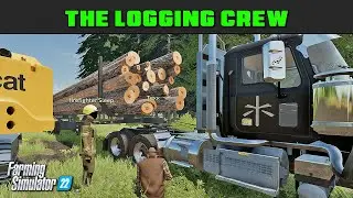 Logging Challenge Hiccups - Logging Crew 183 - Farming Simulator 2022 - FDR Logging