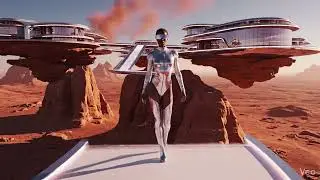 This Is What Luxury Travel on Mars Looks Like 🚀✨ | AI Future Travel Short