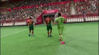 Fomos eliminados pelo Portugal nas oitavas de final