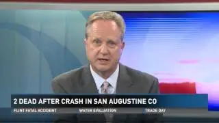 Two Dead After Crash in San Augustine County