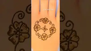 festival easy and simple mehndi design #mehndi #mehndidesign #shorts