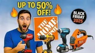 Распродажа электроинструментов в Home Depot в Черную пятницу 🔥 Лучшие распродажи инструментов, ко...