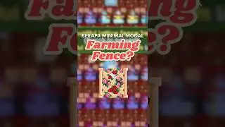 Modal minimal utk farming fence menggunakan TM #growtopia