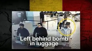 Manhunt for third Brussels attacker expands