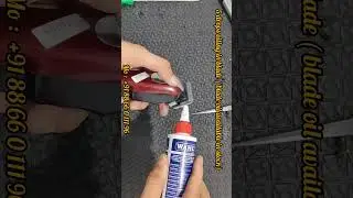 how to oil trimmers and clippers blades for good trimming #creator2creator #wahl #trimmer #clips