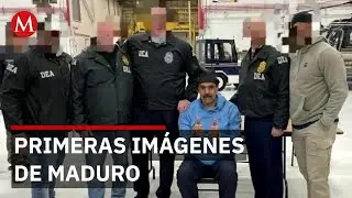 Primeras im&aacute;genes de Nicol&aacute;s Maduro en la oficina de la DEA; ser&aacute; imputado por narcoterrorismo